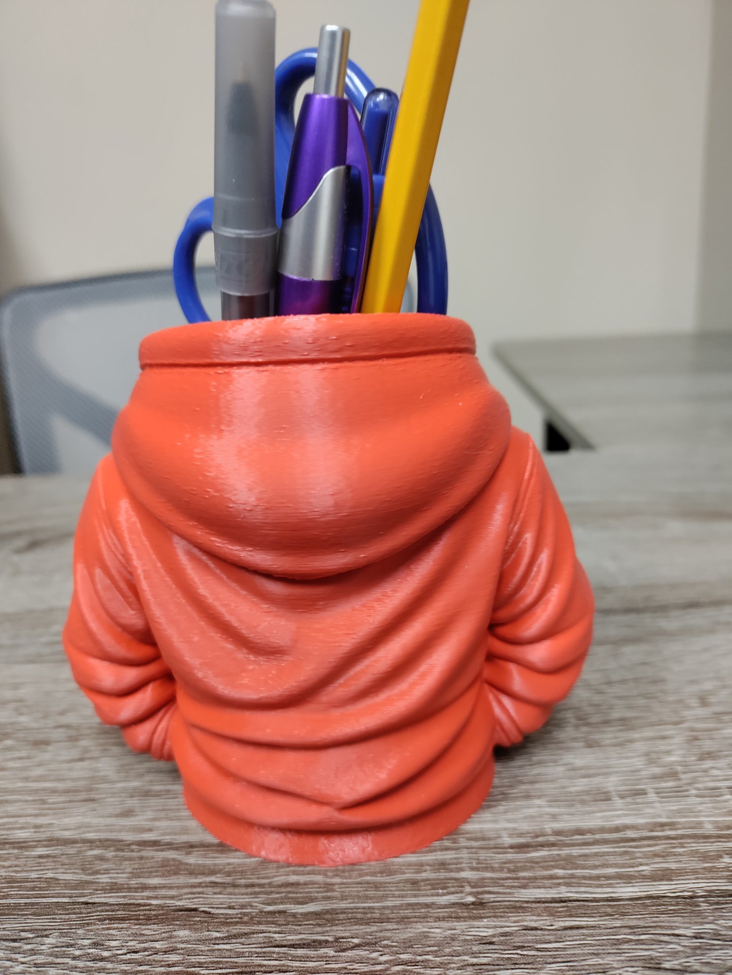 3D Printed Hoodie Pencil Holder